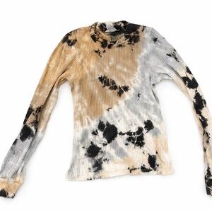 Hard tail Tie-Dye Long Sleeve Women's Top